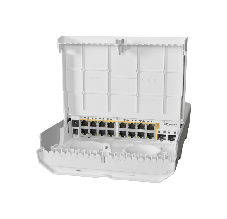 MikroTik CRS318-16P-2S+OUT - netPower 16P