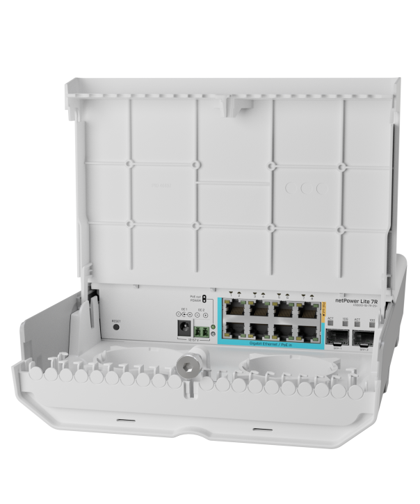 MikroTik CSS610-1Gi-7R-2S+OUT - netPower Lite 7R
