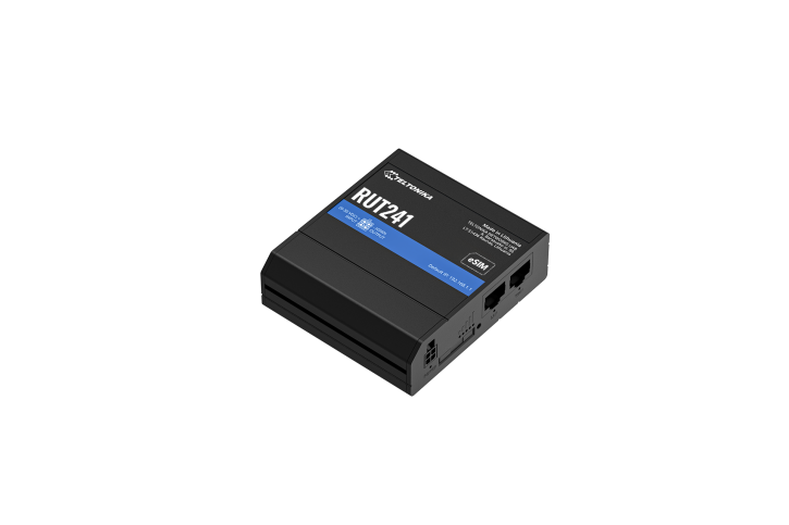 Teltonika RUT241 - INDUSTRIAL 4G eSIM™ ROUTER Teltonika RUT241 - INDUSTRIAL 4G eSIM™ ROUTER