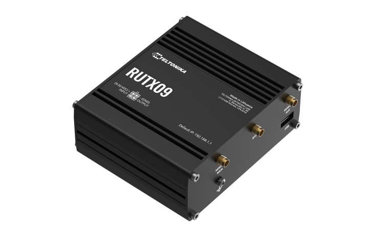 Teltonika RUTX09 - INDUSTRIAL CELLULAR ROUTER - eSIM, TPM Teltonika RUTX09 - INDUSTRIAL CELLULAR ROUTER - eSIM, TPM