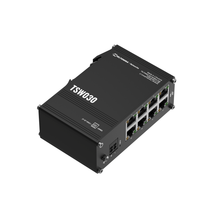 Teltonika TSW040 - 8-port PoE+ Switch