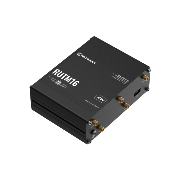 Teltonika RUTM16 - CAT6 LTE Router - Wordlwide LTE Teltonika RUTM16 - CAT6 LTE Router - Wordlwide LTE
