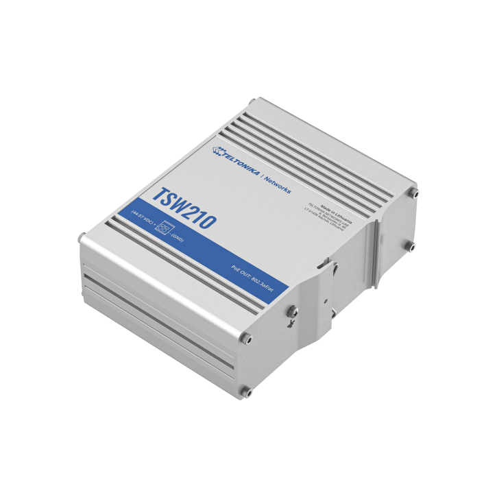 Teltonika TSW210 - INDUSTRIAL ETHERNET SWITCH