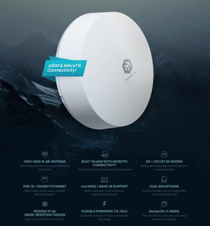 MikroTik ATLGM&RG520F-EU - ATL 5G R16