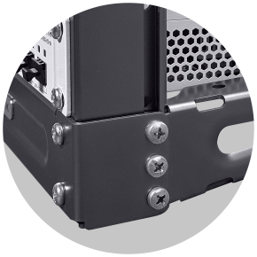MikroTik SR-5U-mini - SolidRACK 5 mini - Desktop-Rack-holder 10"