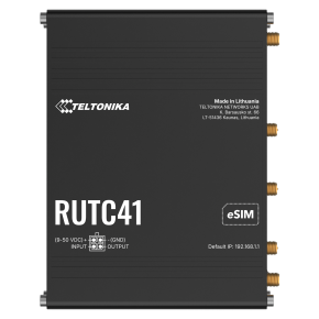 Teltonika RUTC41 - 4G Edge Router mit eSIM und Docker Support!