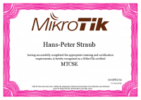 MikroTik MTCSE Training