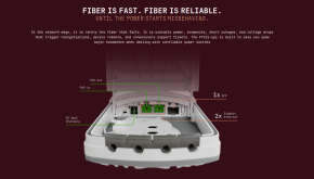MikroTik FTC21-ups - Integrated battery for short power interruptions!
